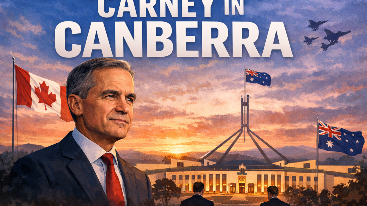 a header image depicting Carney in Canberra: What the Australian Parliament Address Actually Means