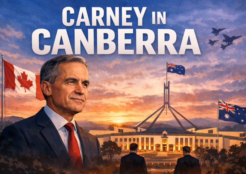 a header image depicting Carney in Canberra: What the Australian Parliament Address Actually Means