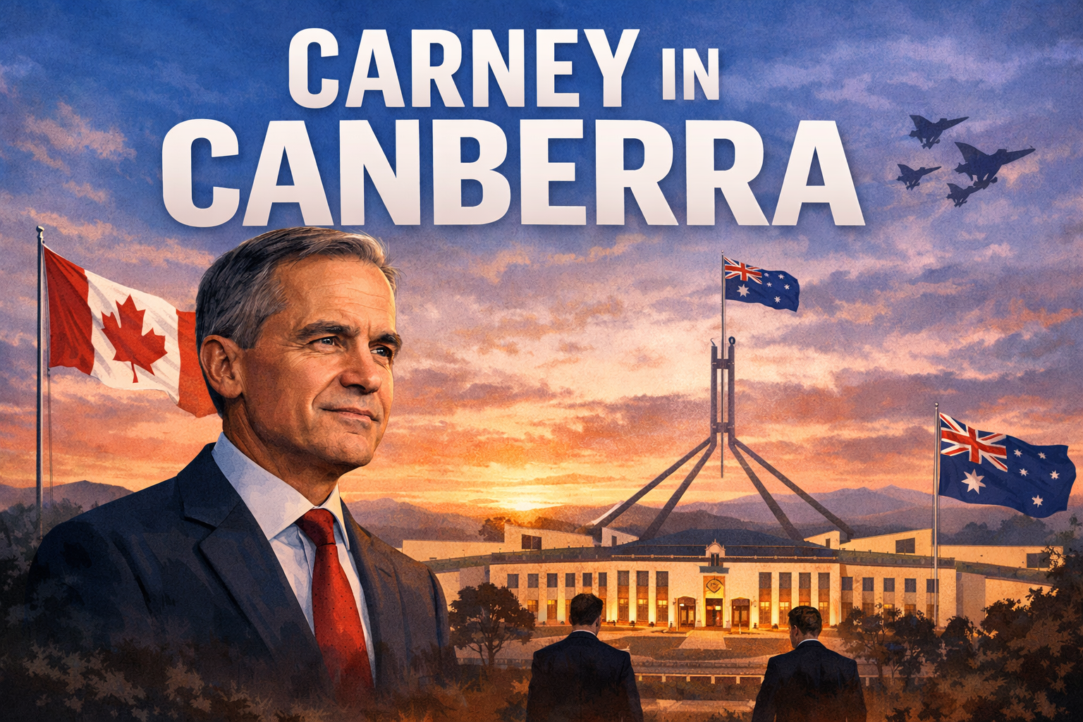 a header image depicting Carney in Canberra: What the Australian Parliament Address Actually Means