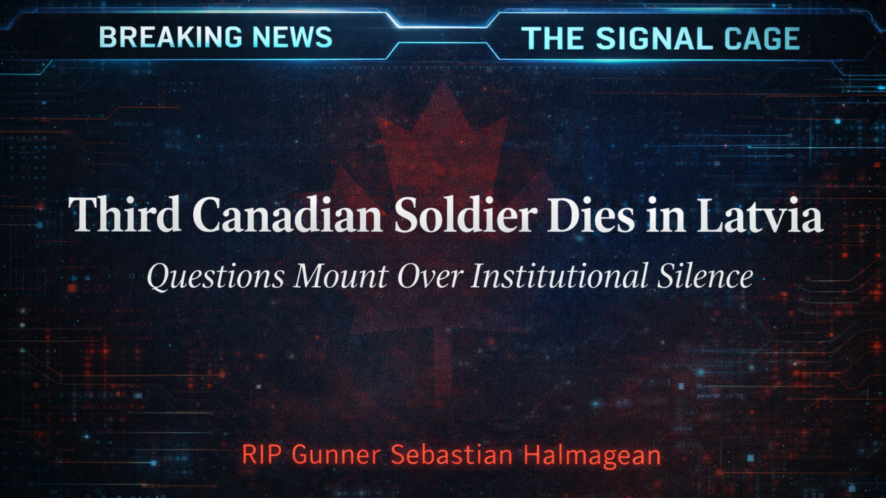 A header image depicting Canadian Soldier Dies in Latvia on First Overseas Deployment - Third in 18 Months
