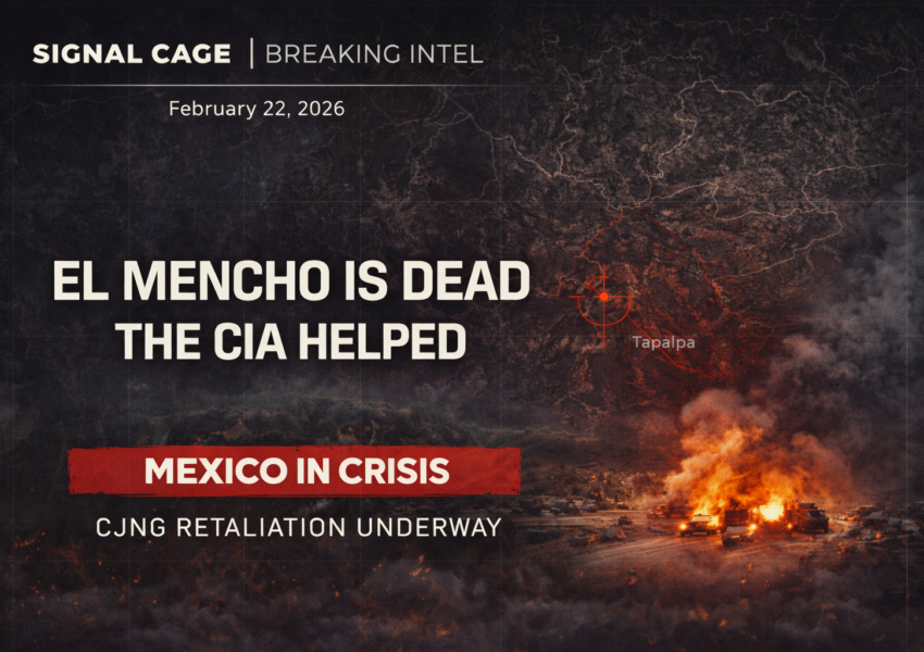 El Mecho Is Dead - The Cia Helped - Header Image